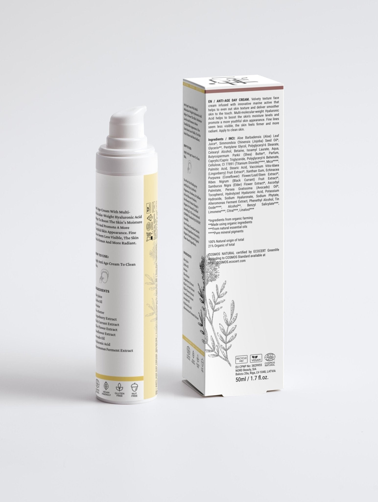 Anti - Age Day Cream - MathreCosmetics - Day Cream - MathreCosmetics - MathreCosmetics