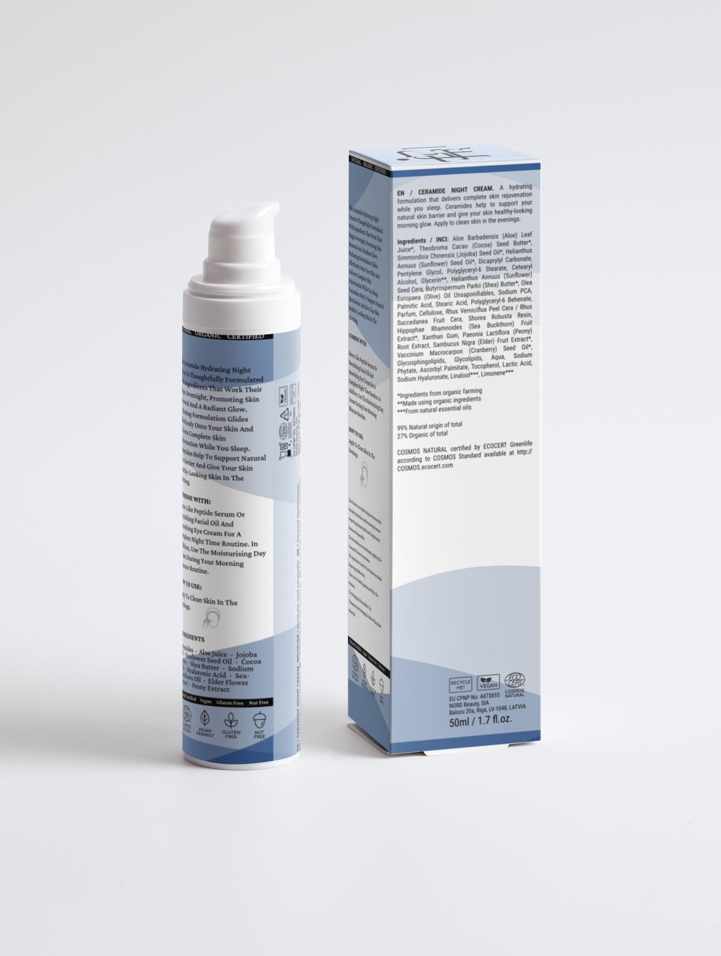 Ceramide Hydrating Night Cream - MathreCosmetics - Face Moisturizer - MathreCosmetics - MathreCosmetics