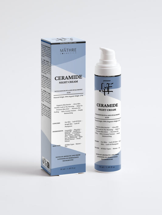 Ceramide Hydrating Night Cream - MathreCosmetics - Face Moisturizer - MathreCosmetics - MathreCosmetics