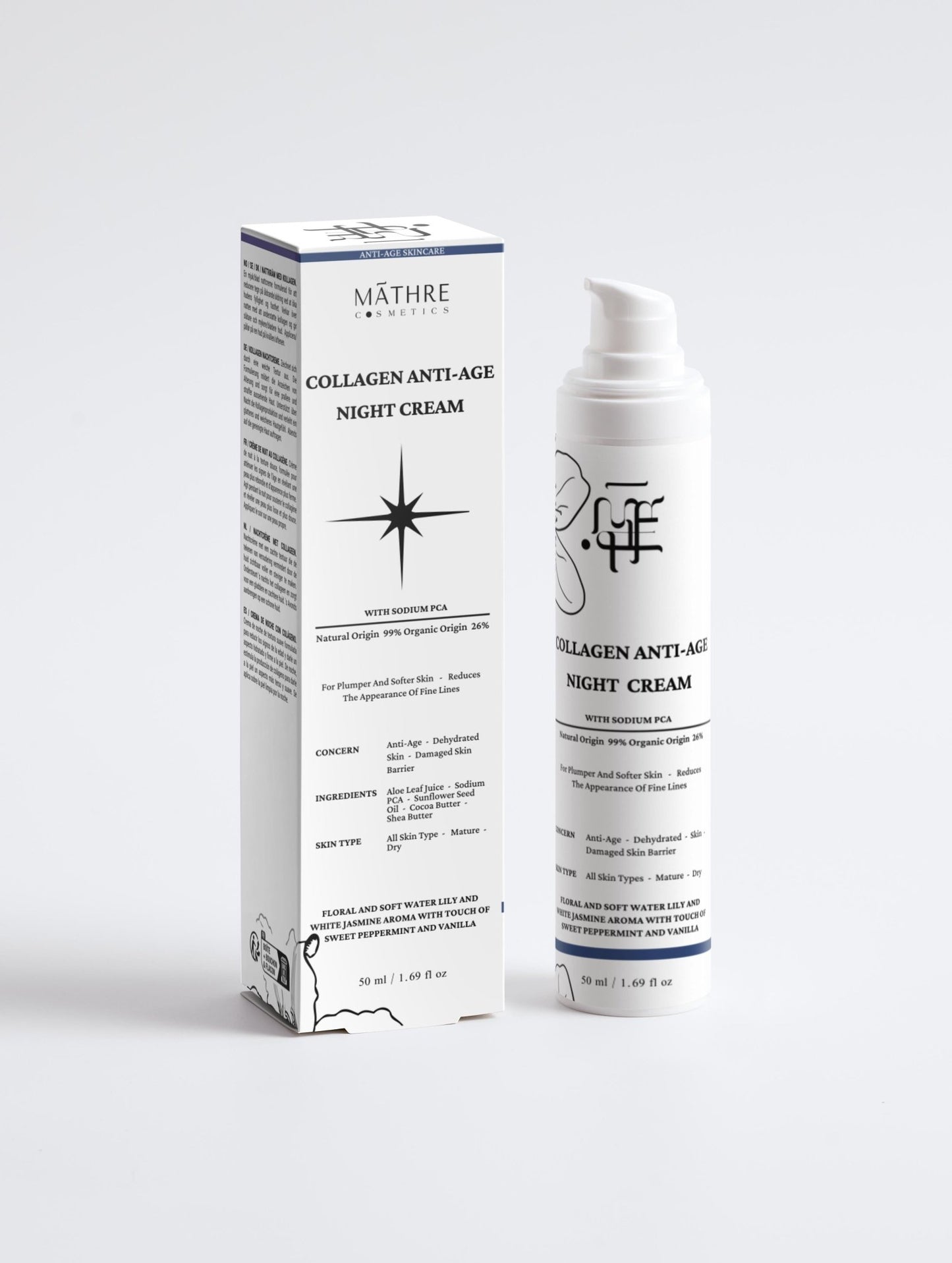 Collagen Anti - Age Night Cream - MathreCosmetics - Night Cream - MathreCosmetics - MathreCosmetics