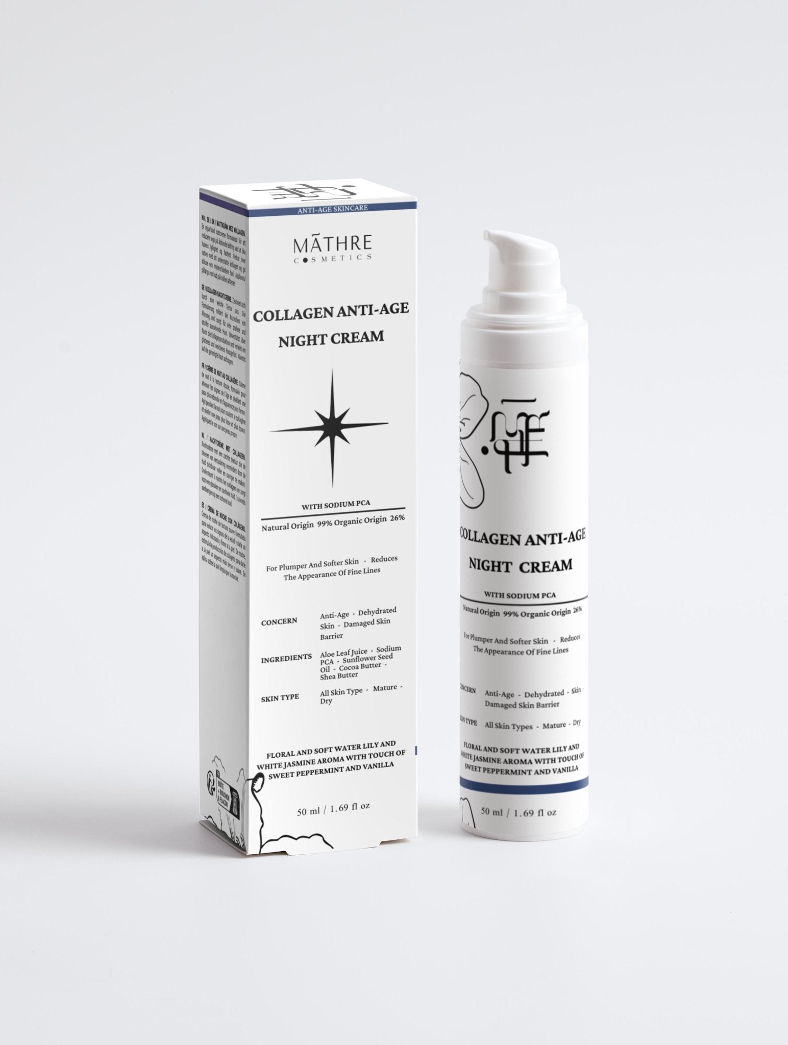 Collagen Anti - Age Night Cream - MathreCosmetics - Night Cream - MathreCosmetics - MathreCosmetics