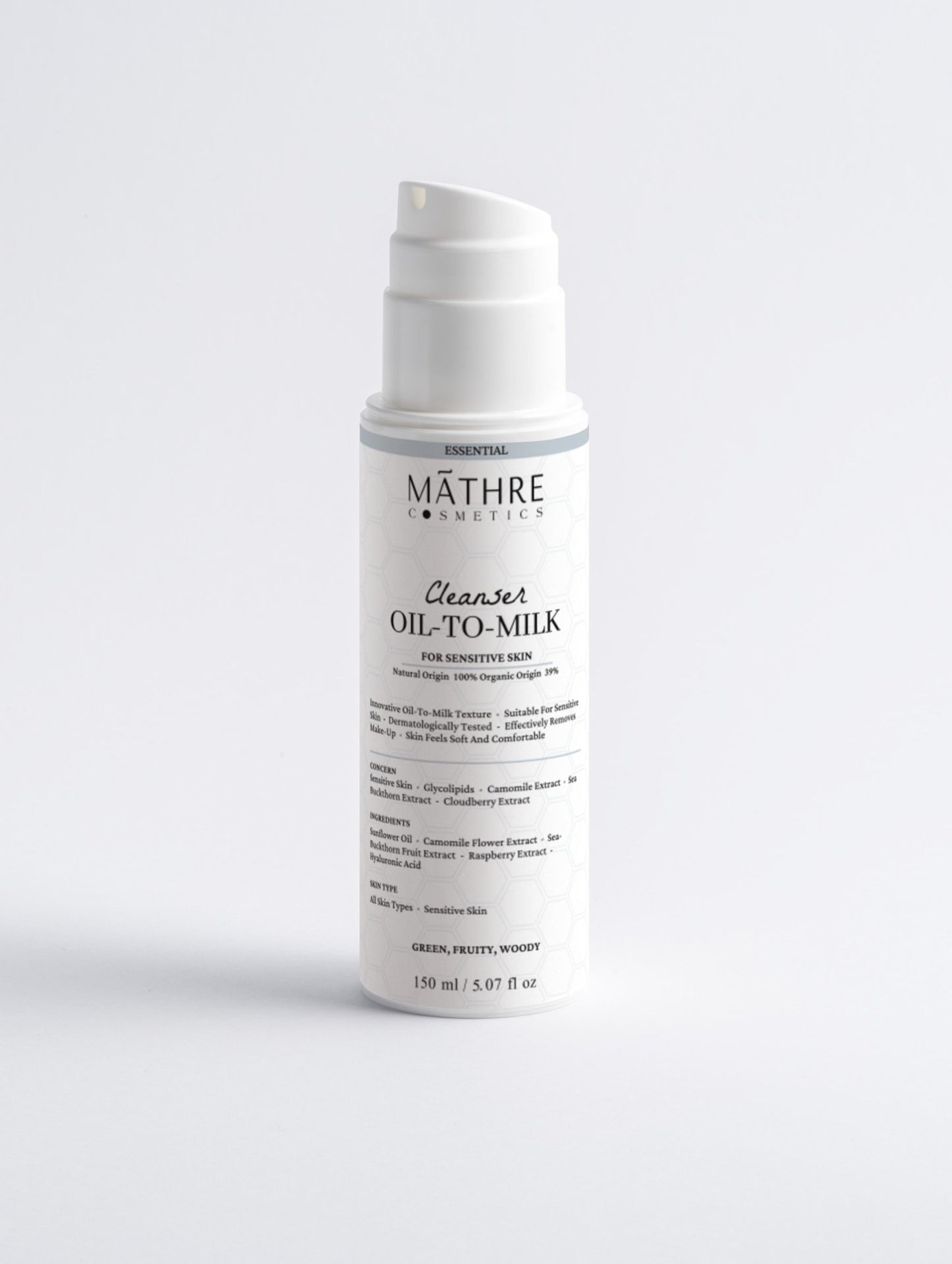Sensitive Skin Oil - To - Milk Cleanser - MathreCosmetics - Cleanser - MathreCosmetics - MathreCosmetics