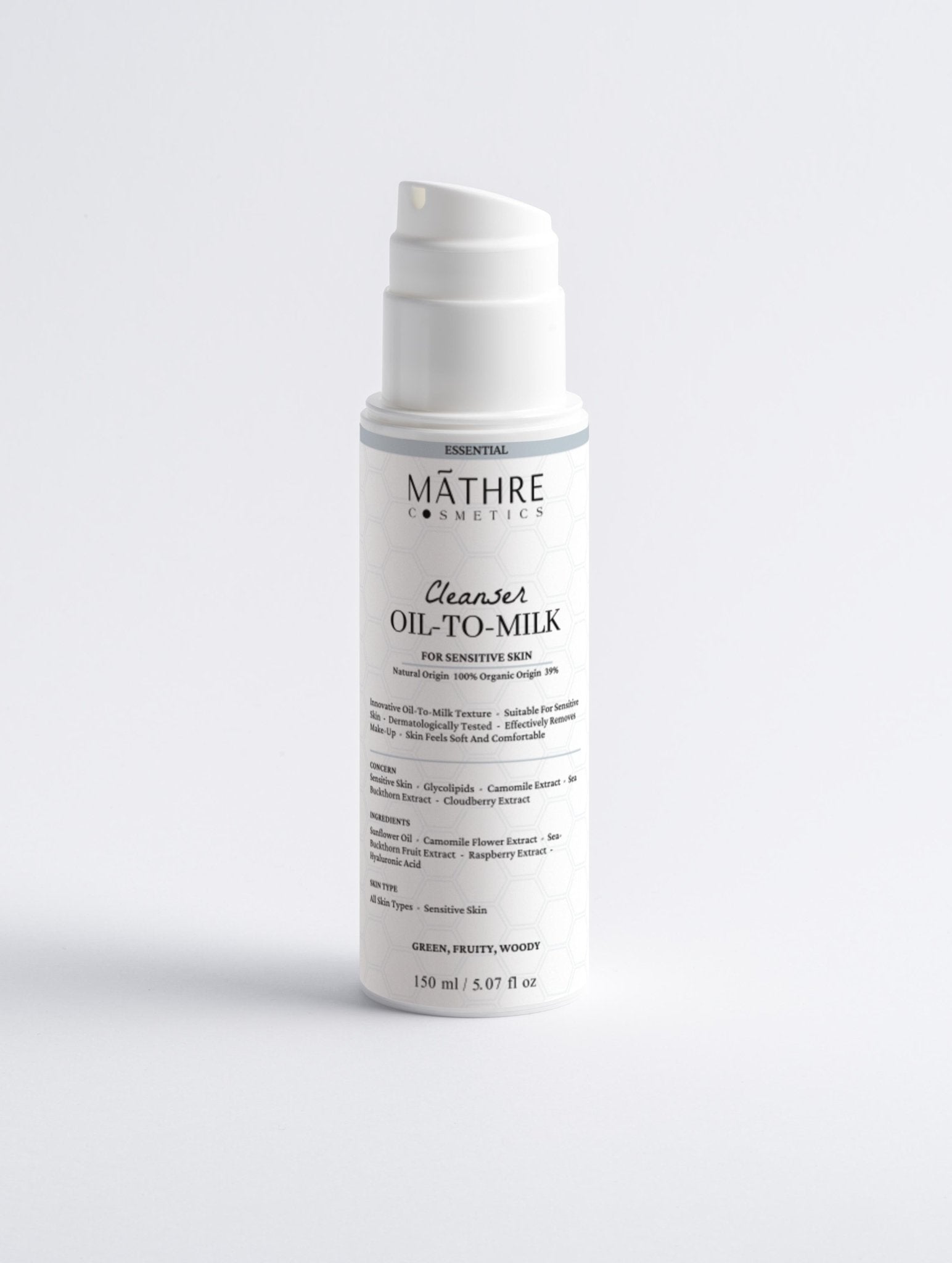 Sensitive Skin Oil - To - Milk Cleanser - MathreCosmetics - Cleanser - MathreCosmetics - MathreCosmetics
